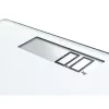 Soehnle Style Sense Comfort 100 electronic Bathroom Scale Rectangle White (STYLE SENSE COMFORT 100)