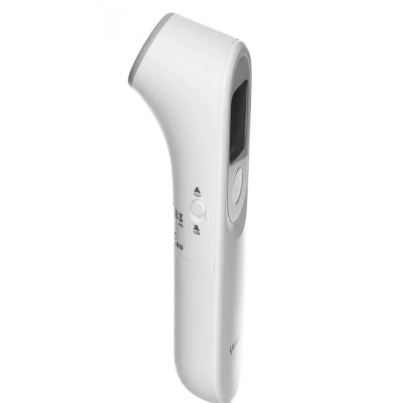 Non-contact infrared thermometer Yuwell YT-1 — forehead, 32–43°C range, ±0.3°C accuracy, button control, alarm, AAA batteries
