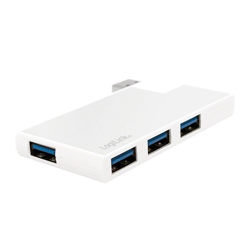 USB3.0 4-port hub, silver