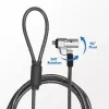 Cable lock LogiLink NBS012 Black Silver