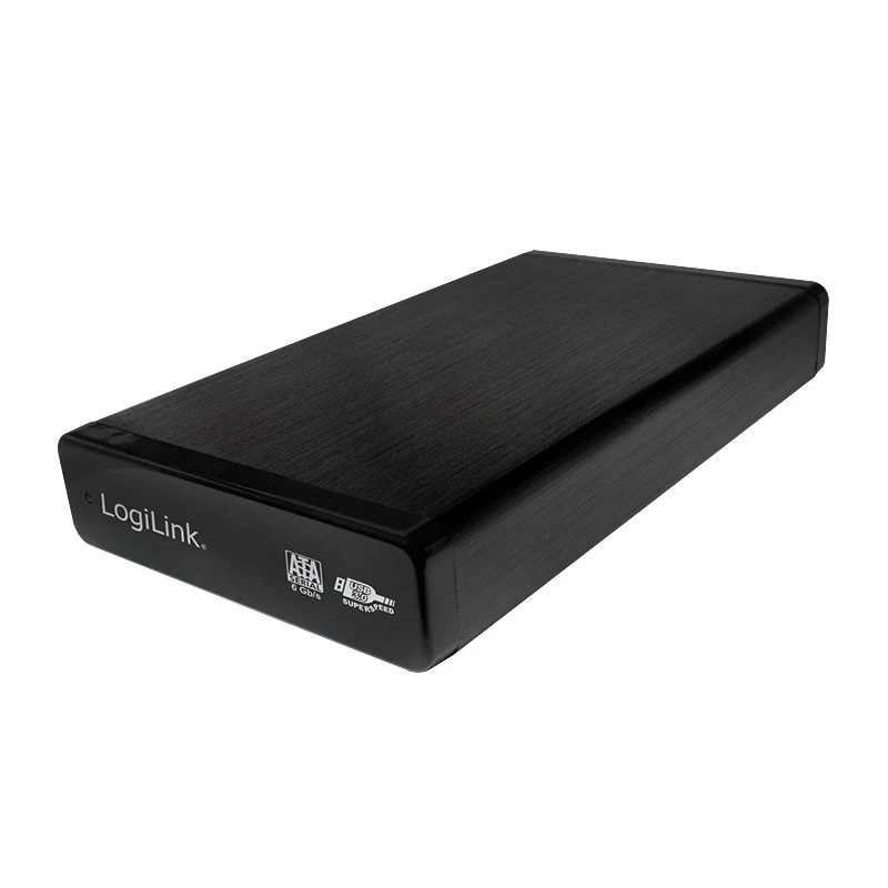 HDD enclosure LogiLink UA0284 Black 3.5 inch