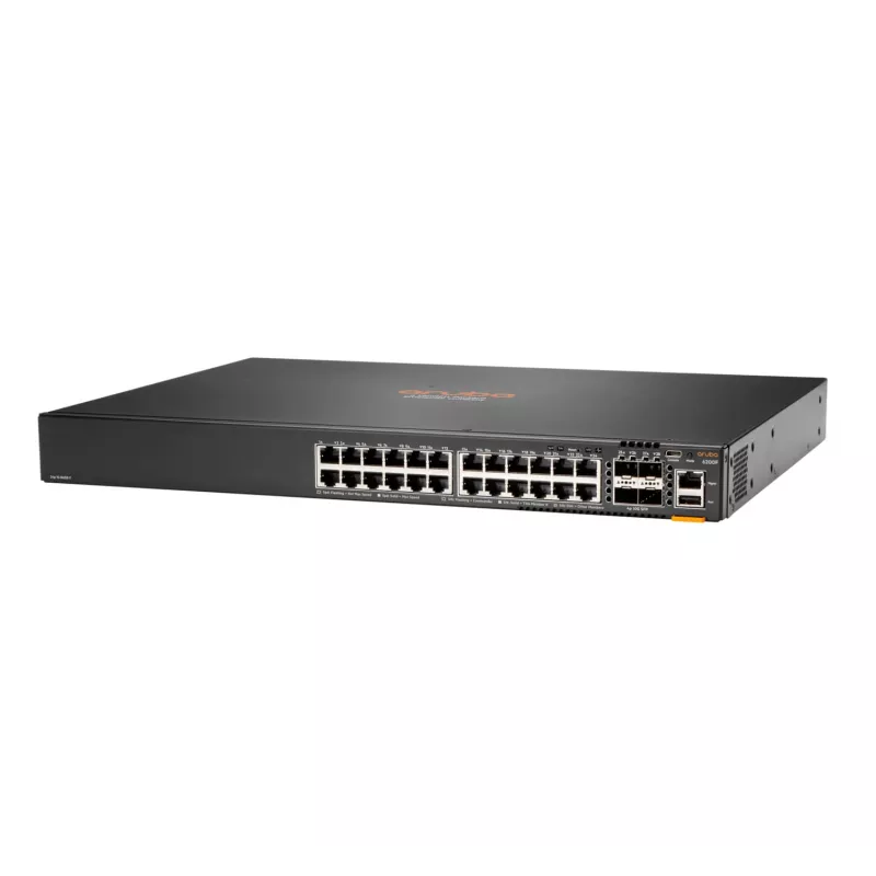 HPE Aruba Networking CX 6200F 24G 4SFP+ Switch - managed