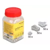 DeLOCK 67177 RJ45 Wire Connector Silver Transparent Male 50 pcs