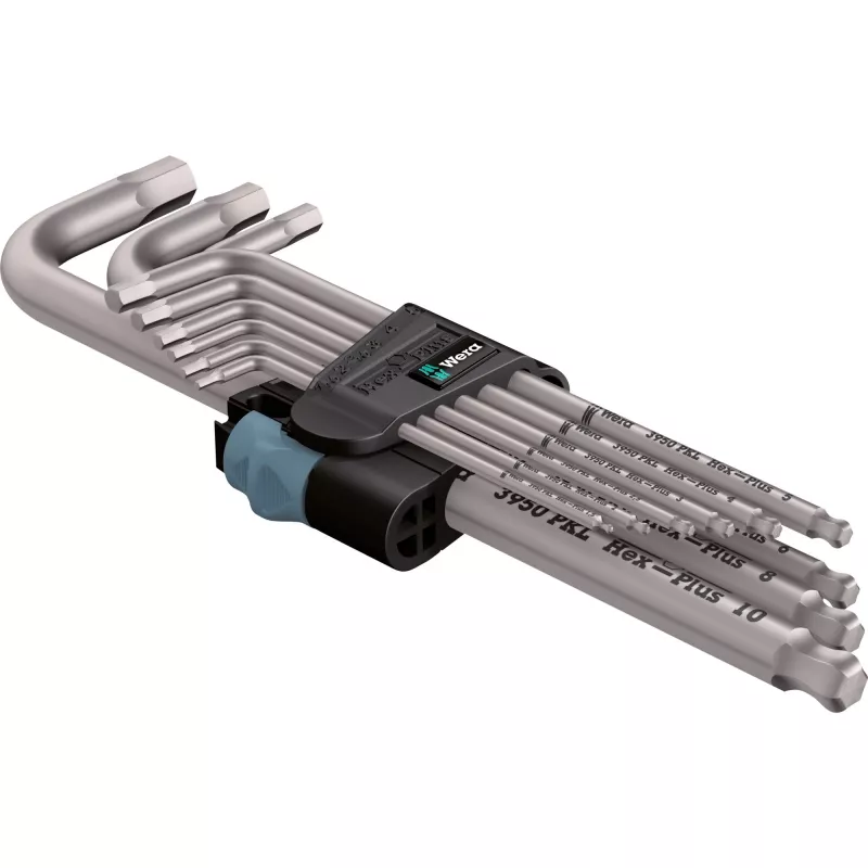 Wera 05073544001 hex key L-shaped hex key set Metric 9 pc(s)