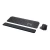 Logitech MX Keys Combo for Business - Keyboard-and-Mouse-Set - backlit - Wireless - Bluetooth LE - QWERTY - GB - Graphite
