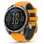 Garmin fenix 8 3.56 cm (1.4) AMOLED 47 mm Digital 454 x 454 pixels Touchscreen Graphite Wi-Fi GPS (satellite)