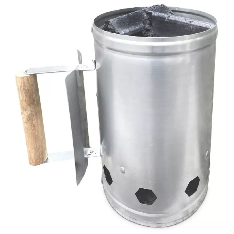 Chimney Starter BLAUPUNKT GCA01 portable charcoal starter, compact design, easy to use