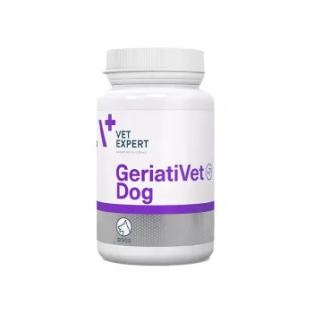 Dietary supplement VETEXPERT GeriatiVet Dog 45 capsules — for senior dogs, tablet form, suitable all breeds, preservative- and gluten-free