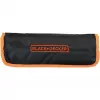 Mechanic set with roll-up bag 76-piece black orange