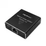 Qoltec 52249 Mini Switch 1x2 Port RJ45 1000 Mbps Splitter