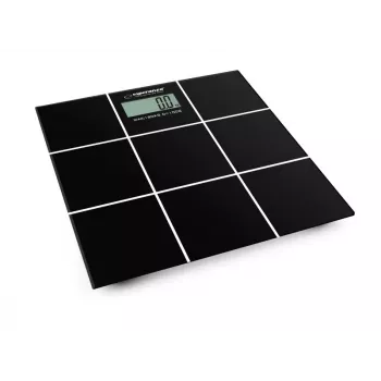 Personal bathroom scale Esperanza EBS004 - electronic, 180 kg, black glass