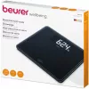 Bathroom scale Beurer GS 410 Signature Line — black glass surface, model 735.76