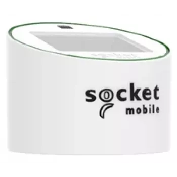 Handheld QR Code Reader Socket Mobile SocketScan S320 with Secure Pad, white