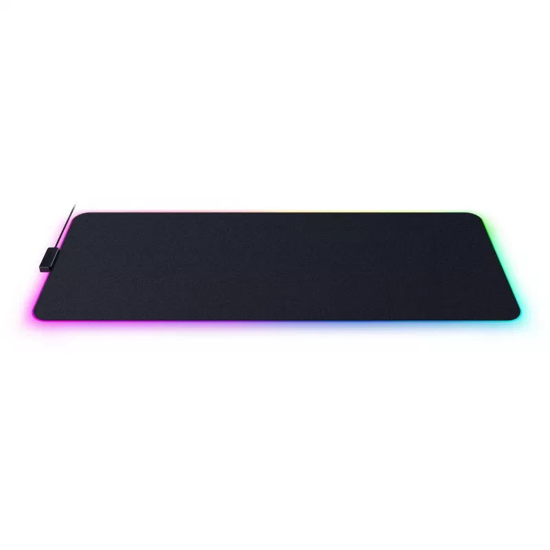 Gaming mouse pad Razer Strider Chroma – polyester surface, 370×900 mm, black, multicolour backlight