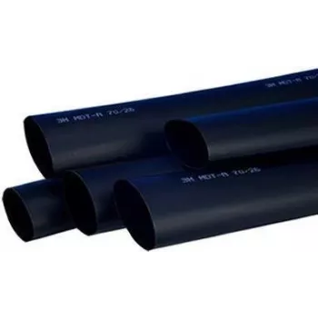3M TE100037593 - Heat-Shrink Tubing - Black - Polyolefin - 100 cm - 3,2 cm - 7,5 mm (7000037643)