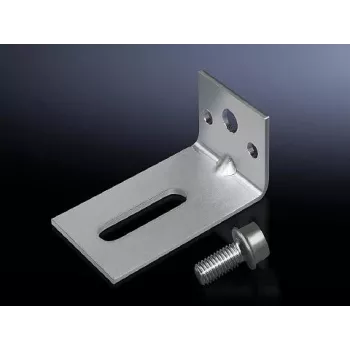 Mounting bracket Rittal 4595.000, steel, silver, pack of 4