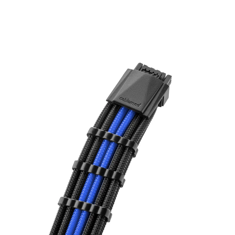 Power cable CableMod PRO ModMesh 12VHPWR to 8‑Pin PCIe, 45 cm, black/blue