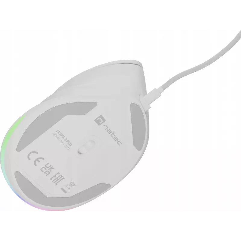 NATEC Crake 2 Pro mouse Universal Right-hand USB Type-A Optical 12800 DPI