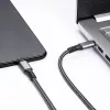 Akyga AK-USB-34 USB-C to USB-C Thunderbolt 3 Cable, 40 Gbps, 100 W, 1.5 m, Black