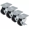 Qoltec - styrehjulspakke for rack - wi
