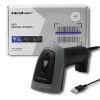 Handheld barcode reader QOLTEC 50863 — 1D/2D scanner, USB wired, LED sensor, black, 5V, 1.8 m cable