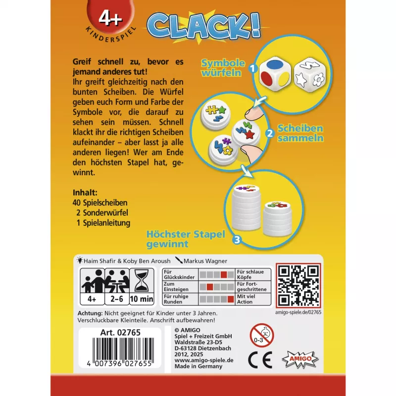 Clack, Skill Game