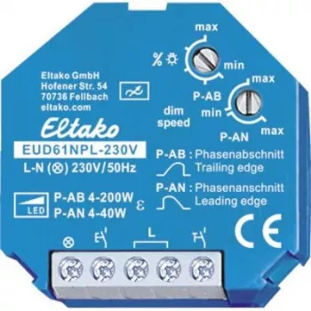 Universal-Dimmer Switch Mindestlast nur 4W EUD61NPL-230V (61100832)