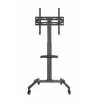 TV stand GEMBIRD TVS-55T-01 for 32–55 inch TVs, steel, height-adjustable VESA 100x100–400x400, tilt, wheels, max load 35 kg