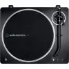 AT-LP70XBTBS, Turntable black/Silver, Integrated Phono Preamplifier, Bluetooth, fully automatic, belt drive