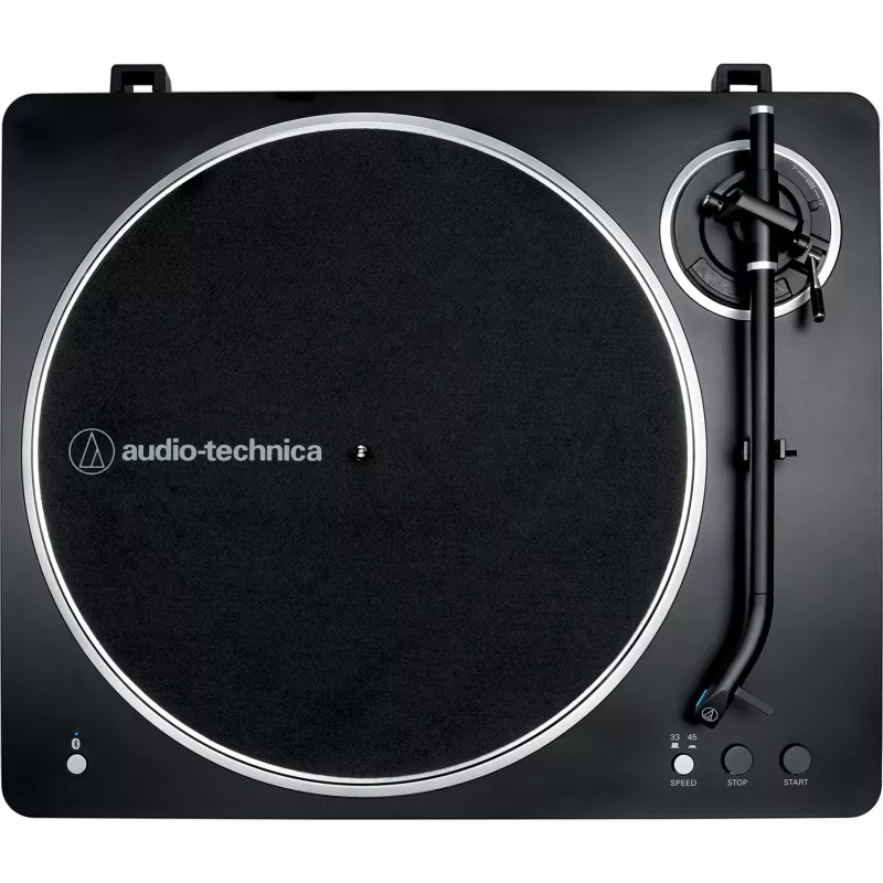 AT-LP70XBTBS, Turntable black/Silver, Integrated Phono Preamplifier, Bluetooth, fully automatic, belt drive