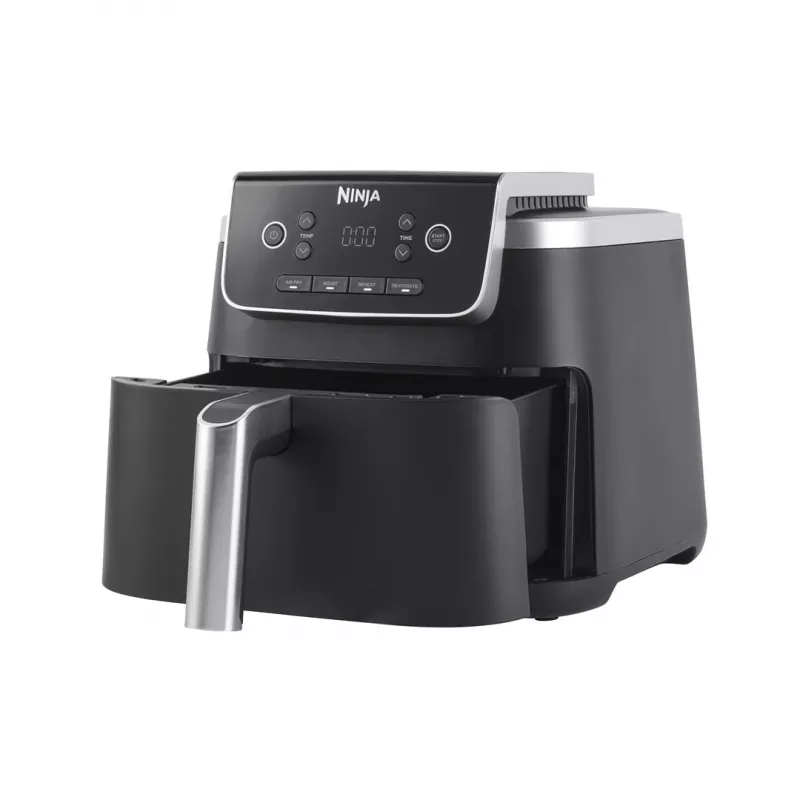Hot air fryer Ninja AF140EU single 4.7 L 1750 W Black, 4 programs, LCD, crisper plate