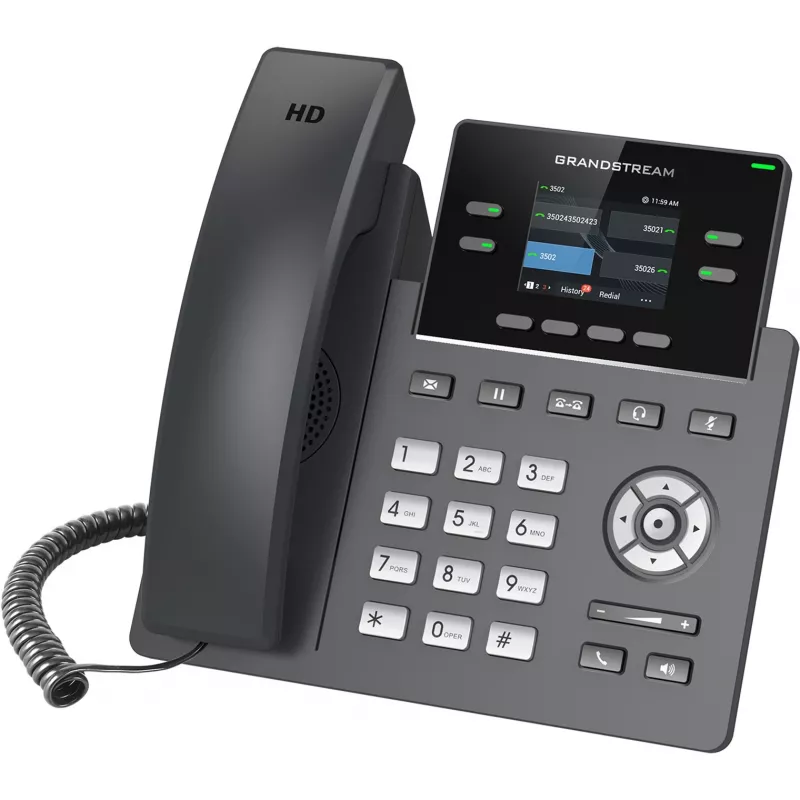 IP Phone Grandstream Networks GRP2612W Black