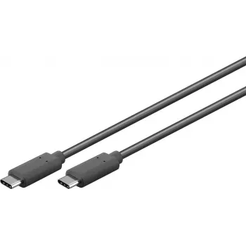 USB Cable S/CONN 77140-1.5 USB 3.2 Gen 1 1.5m Black