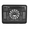 Cooling pad MEDIA-TECH MT2660 — USB-powered laptop cooler, 1 fan 13.5 cm, 20 CFM, 1000 RPM, 330×250×40 mm, 327 g, backlight