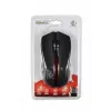 Wireless optical mouse Rebeltec GALAXY black/red interface