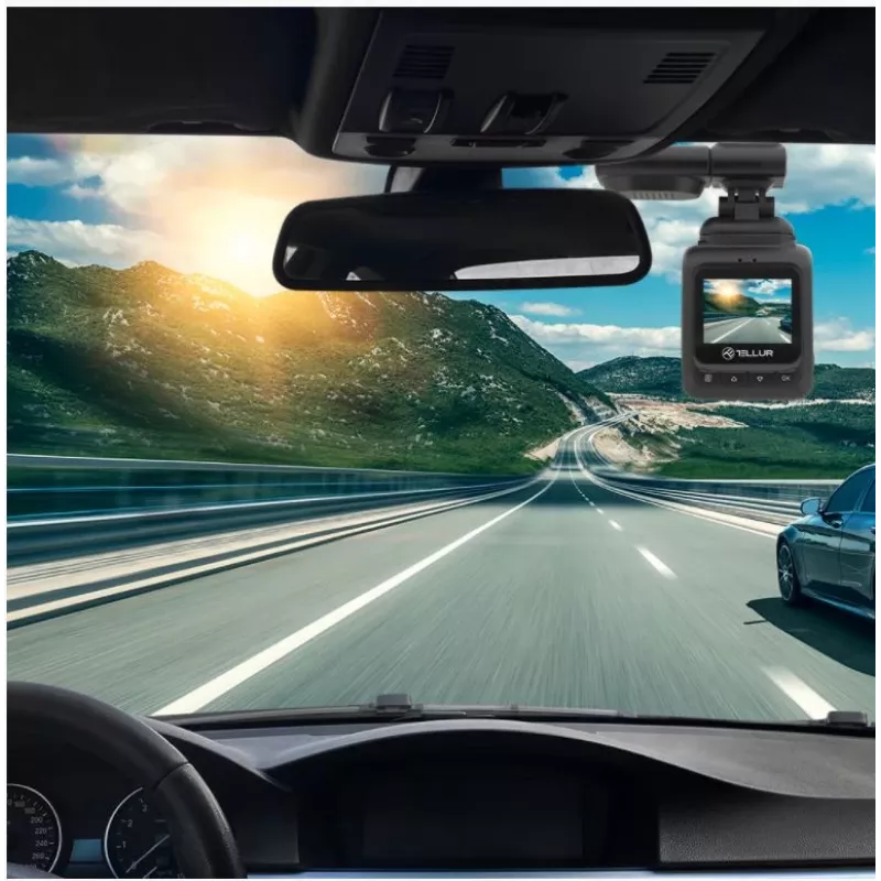 Dash Cam Tellur Dash Patrol DC2 FullHD 1080P GPS Black