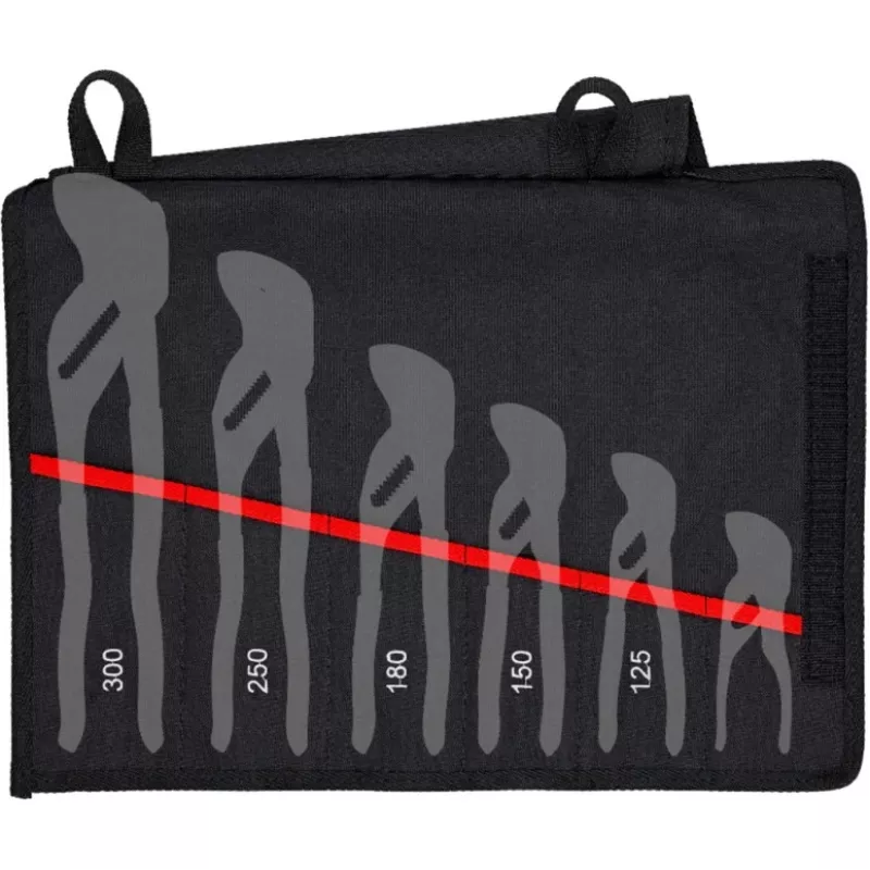 Tool bag Knipex 00 19 55 S4 LE — unfilled, dimensions L x W x H