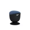 Up Up Seul ergonomic balance stool Black, D47 Blue fabric