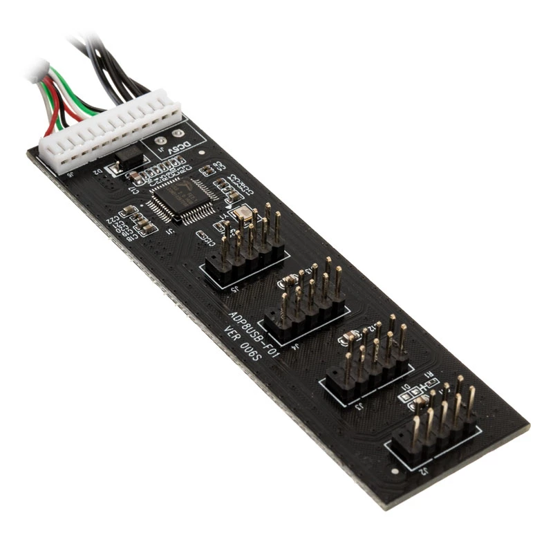 USB Hub Card Kolink USB 2.0 with 60cm USB & Molex Cable