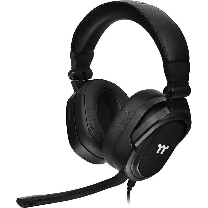 Tt eSPORTS Argent H5 - Headset - Over-Ear - Wired - 3,5 mm Plug - Black (GHT-THF-ANECBK-30)