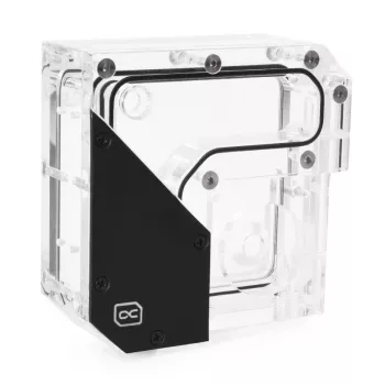 Reservoir Alphacool 15075 Acrylic Black Transparent 120mm