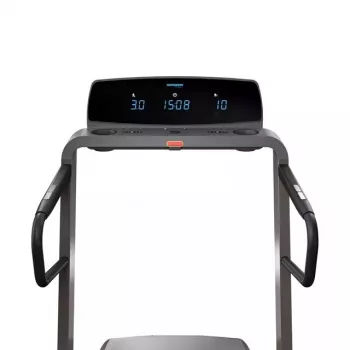 Folding electric treadmill Horizon Fitness Omega Z-02 — 140×53 cm belt, 20 km/h max, 159 kg capacity, Graphite