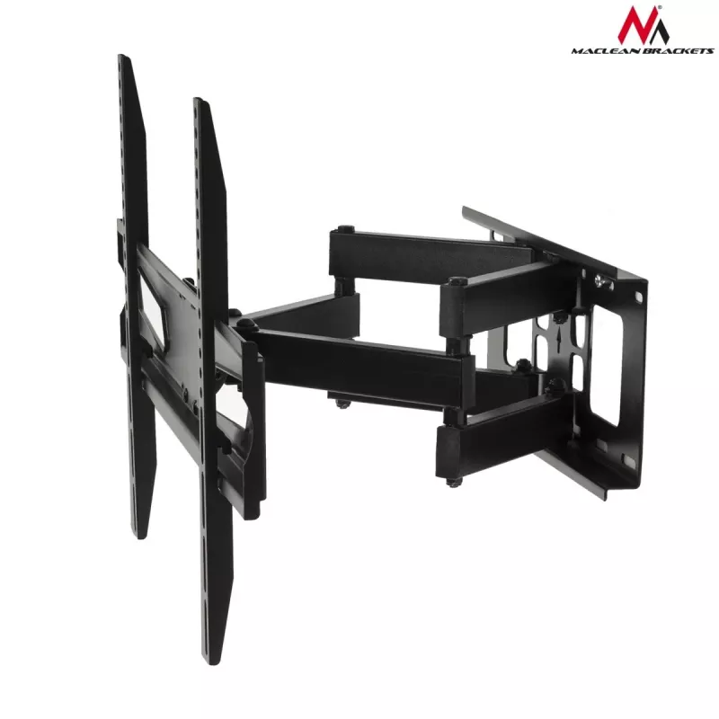 Maclean MC-723 B - wall mount for screen 37-70, 600x400 VESA, for max 40 Kg, black colour