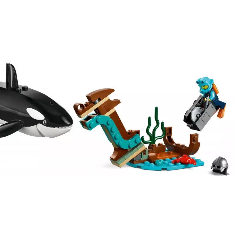 Construction toy LEGO City Arctic Exploration Ship 60368 — 815 pieces, 7+ years, includes 4 minifigures
