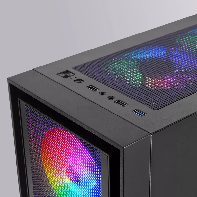 Mars Gaming MC-AIR computer case Midi Tower Black
