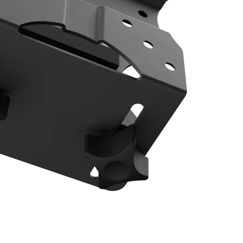 Mini computer holder MACLEAN MC-115B — compact adjustable-height stand for small PC cases