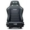 Racing-style reclining seat Next Level Racing ERS3 Elite Premium — black PU leather, reclining backrest, cockpit/floor mount compatible