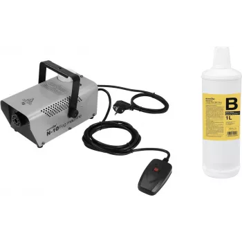 Fog machine EUROLITE N-10 silver with remote control — model 20000538