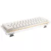 Ducky One 3 Aura White Mini Gaming Keyboard, RGB LED - MX-Silent-Red