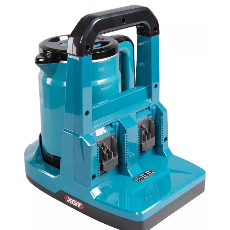 Makita KT001GZ electric kettle 0.8 L Black, Blue
